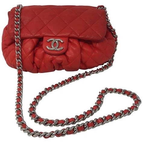 chanel red mini bag|Chanel small cross body bag.